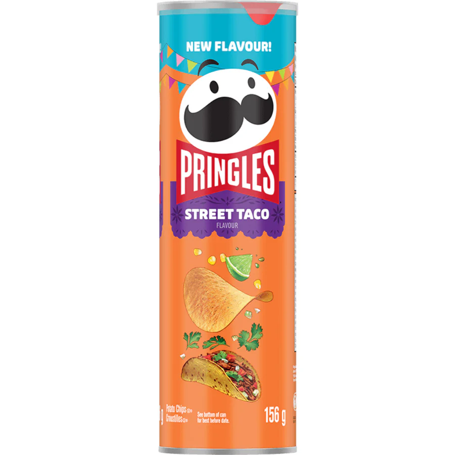 PRINGLES CHIPS STREET TACOS 14 X 156G