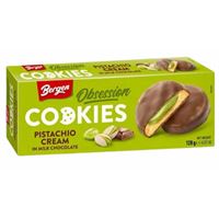 BERGEN OBSESSION PISTACHIO MILK COOKIES 18 x 128g