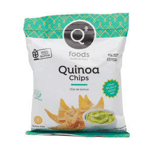 QUINOA CHIPS WITH GUACAMOLE FLAVOUR 54 X 35G