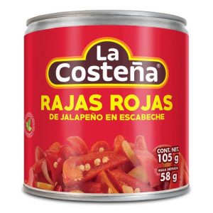 La Costena Jalapeno Red Slices 199g