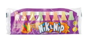 NIK-L-NIP W AX BOTTLES 8st.  12x79 gr. wax candy