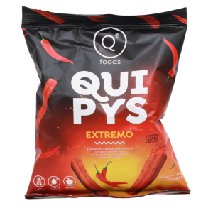 Quipys Extreme Spicy Fuego Snack 24x70g
