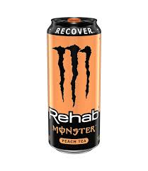 MONSTER REHAB PEACH 12 X 458ML