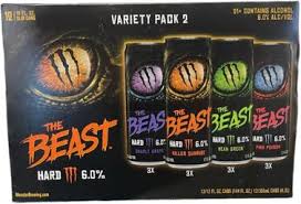 Monster Beast Variety 2 24pk x 355ml 6%