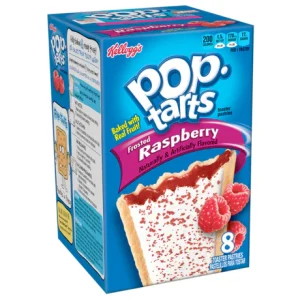 KELLOGG'S POP TARTS FROSTED RASPBERRY 12 X 384G