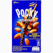 Glico Pocky Crushed Nuts Almond Milk Chocolate 10x25g IDN
